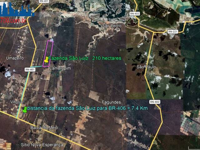 #65 - Fazenda para Venda em Guamaré - RN - 1